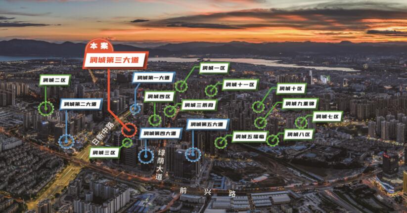 潤城商業規劃布局 潤城商業規劃布局