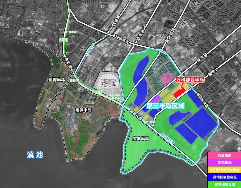 會(huì)展第三半島區(qū)示意 會(huì)展第三半島區(qū)示意