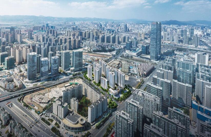 邦泰璟和位于雙塔片區 邦泰璟和位于雙塔片區