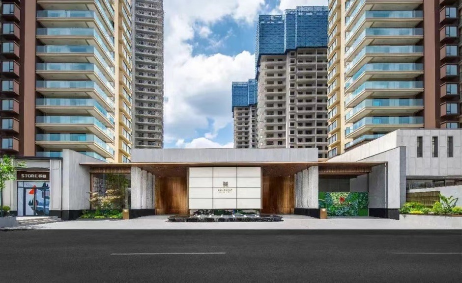 金地都會風華實景(圖源項目官微) 金地都會風華實景(圖源項目官微)