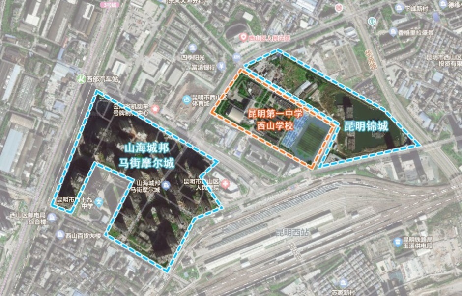 馬街片區兩大爛尾樓——錦城和馬街摩爾城 馬街片區兩大爛尾樓——錦城和馬街摩爾城