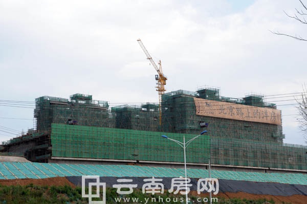 停工前的天宇瀾山二期(2015年4月) 停工前的天宇瀾山二期(2015年4月)