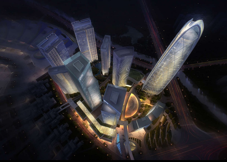 同濟(jì)大學(xué)建筑設(shè)計研究院曾經(jīng)做過的4號地塊設(shè)計 同濟(jì)大學(xué)建筑設(shè)計研究院曾經(jīng)做過的4號地塊設(shè)計