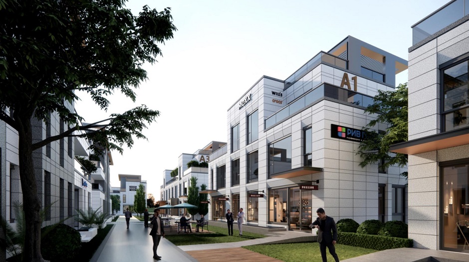 璀璨星城9號地塊擬開發的多層商辦建筑 璀璨星城9號地塊擬開發的多層商辦建筑