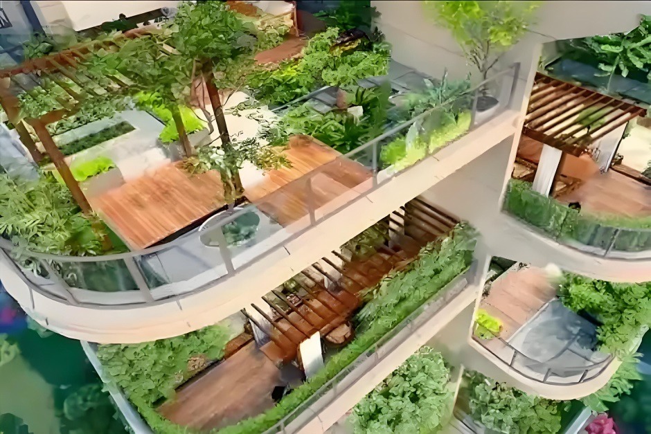 第四代住宅空中花園需要業主長期精心維護 第四代住宅空中花園需要業主長期精心維護