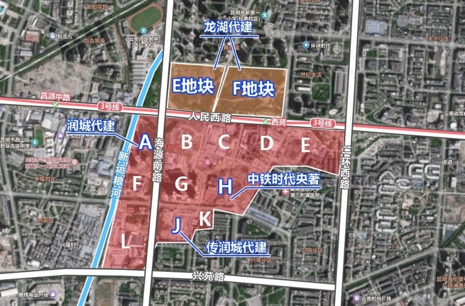 曾經的經典雙城各個地塊將由不同的投資方和代建方開發多個項目 曾經的經典雙城各個地塊將由不同的投資方和代建方開發多個項目