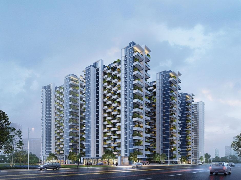 昆明首個第四代住宅——義承·丹霞翠嶼(效果圖) 昆明首個第四代住宅——義承·丹霞翠嶼(效果圖)