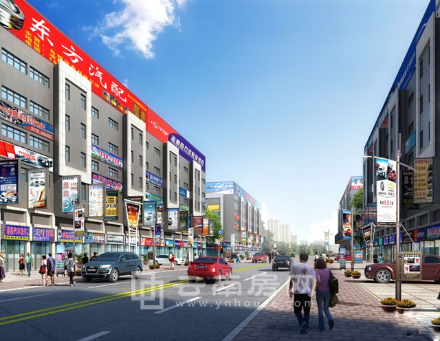 港鑫國際汽配城效果圖 港鑫國際汽配城效果圖