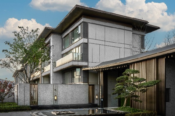 建筑前面有房子 AI 生成的內容可能不正確。