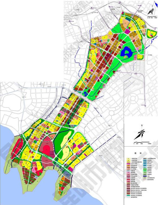 巫家壩—會展片區規劃合圖 巫家壩—會展片區規劃合圖