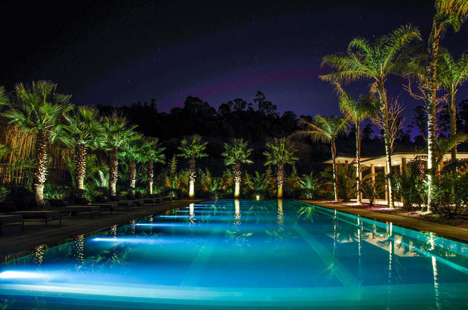 溫泉SPA的泳池 溫泉SPA的泳池