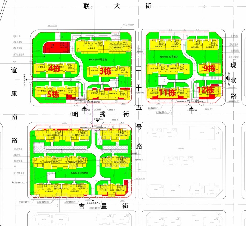 聯大書山已經獲準預售的樓棟 聯大書山已經獲準預售的樓棟