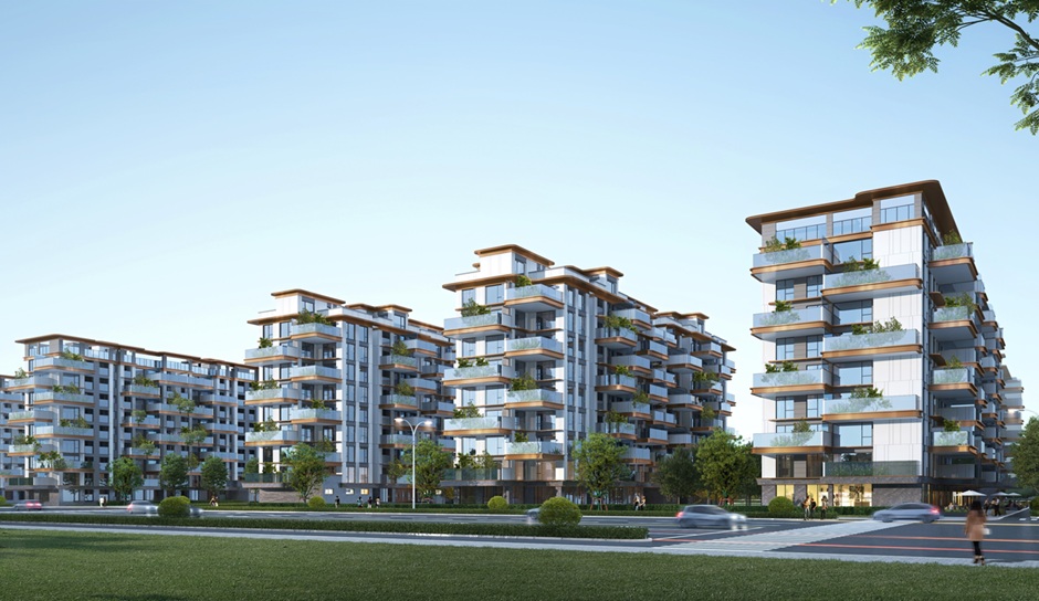 中通聯大書山外觀透視圖 中通聯大書山外觀透視圖