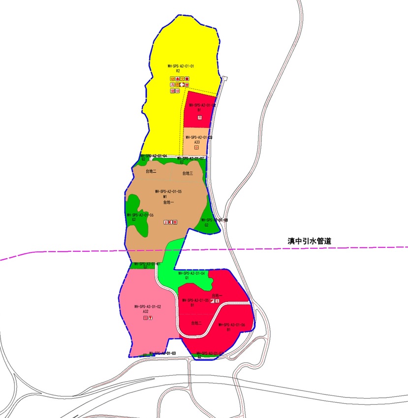 普吉單元1WH-SPS-A2-01-02等地塊用地性質 普吉單元1WH-SPS-A2-01-02等地塊用地性質