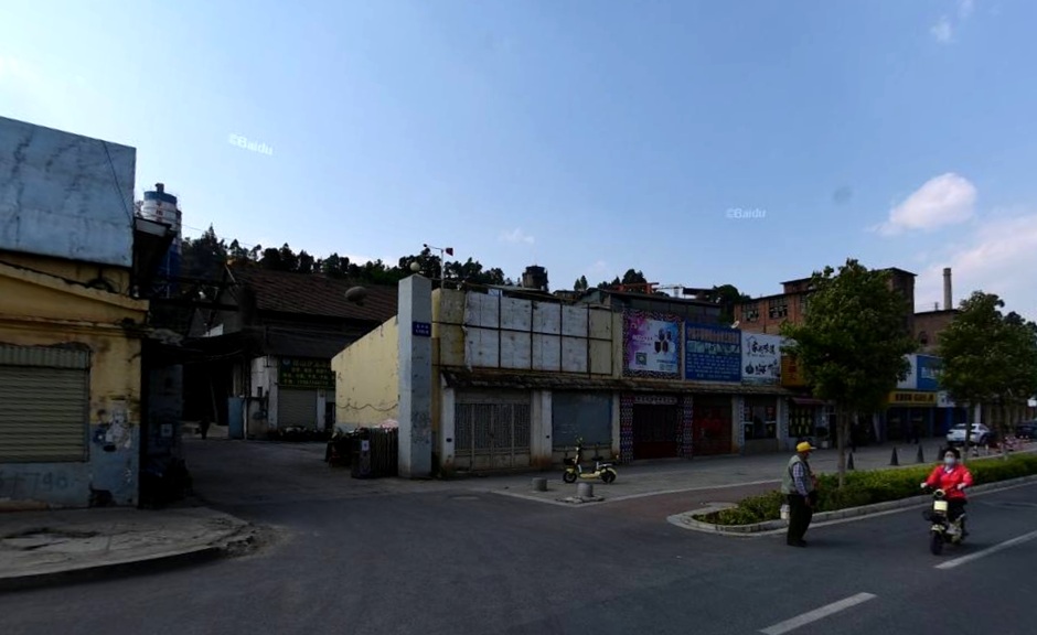 普坪片區靠近春雨路的區域地勢比較低 普坪片區靠近春雨路的區域地勢比較低