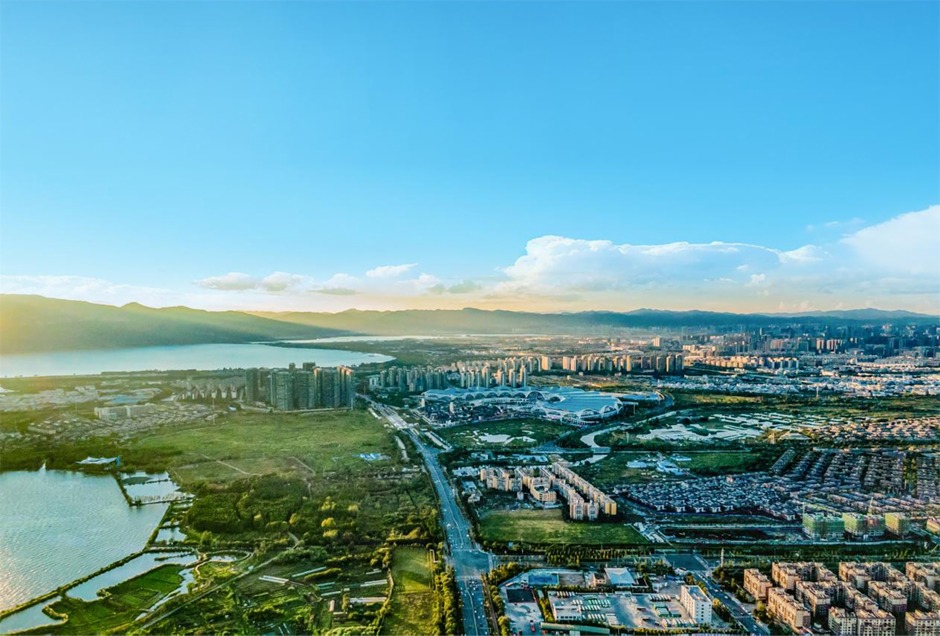 會展板塊遠眺 會展板塊遠眺