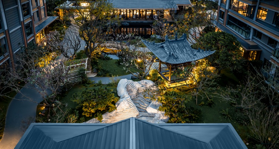 萬科桂語東方園林實景 萬科桂語東方園林實景