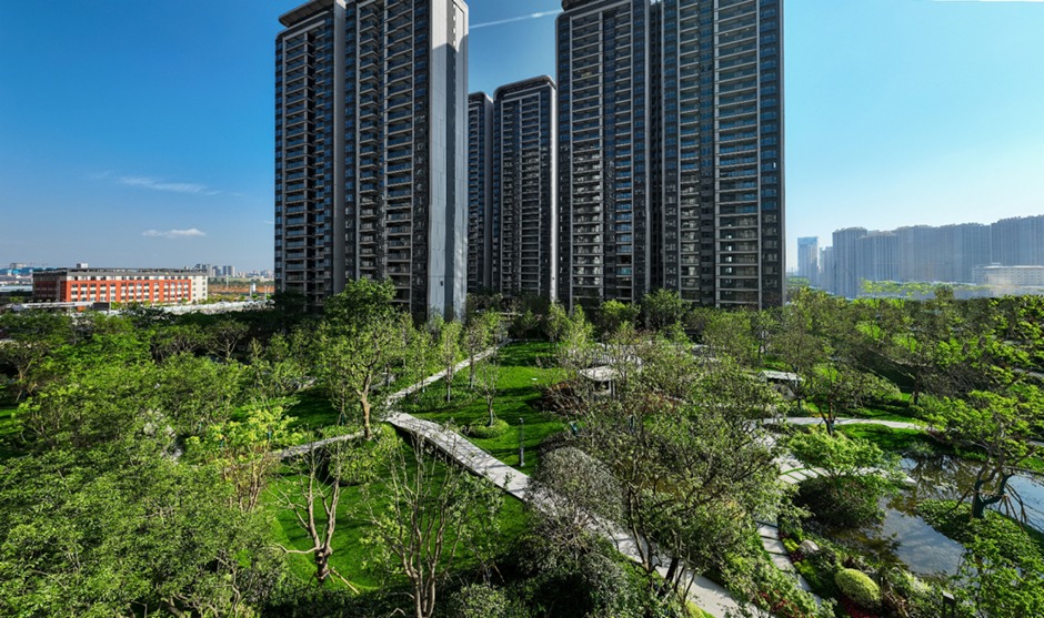 萬科公園城市實景 萬科公園城市實景