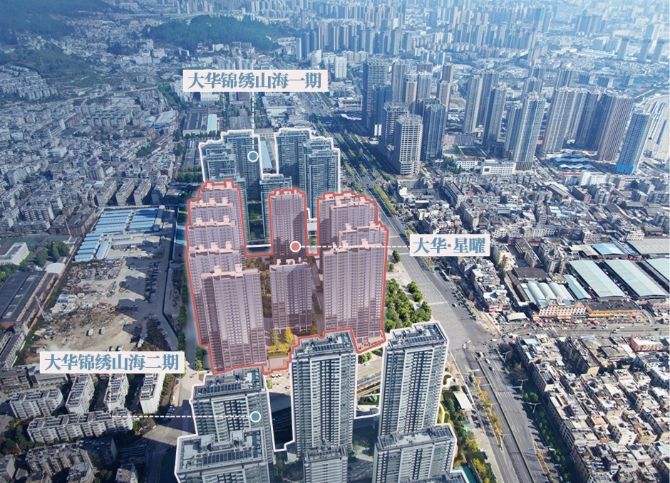 大華·星曜實景合成效果圖 大華·星曜實景合成效果圖