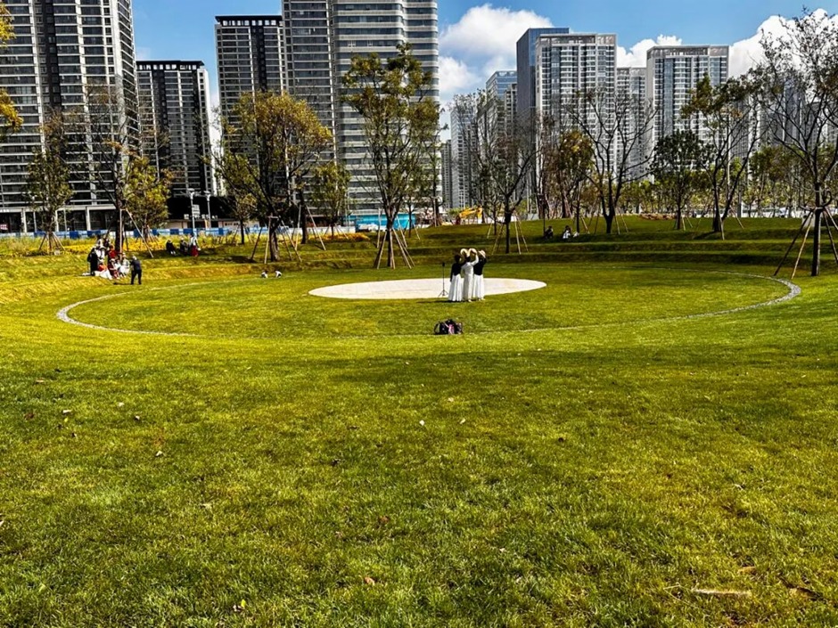 巫家壩首個新建城市公園已建成開放 巫家壩首個新建城市公園已建成開放