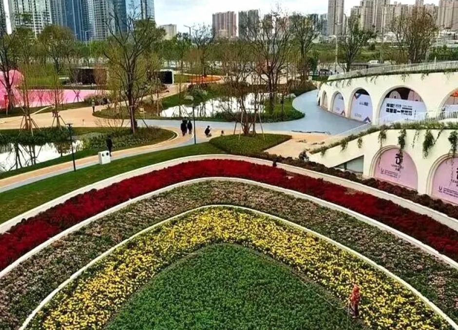 巫家壩片區首個新建公園已經在10月建成開放 巫家壩片區首個新建公園已經在10月建成開放