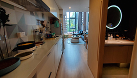 潤城·X空間Ⅱ 2B戶型約47平米樣板鑒賞